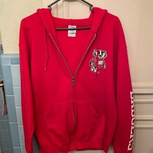 Wisconsin Badgers Zip-up Hoodie
